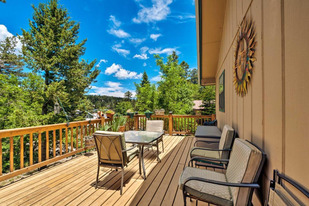 Cabin With Deck 3 Mi To Ski Cloudcroft And Hiking Exterior foto